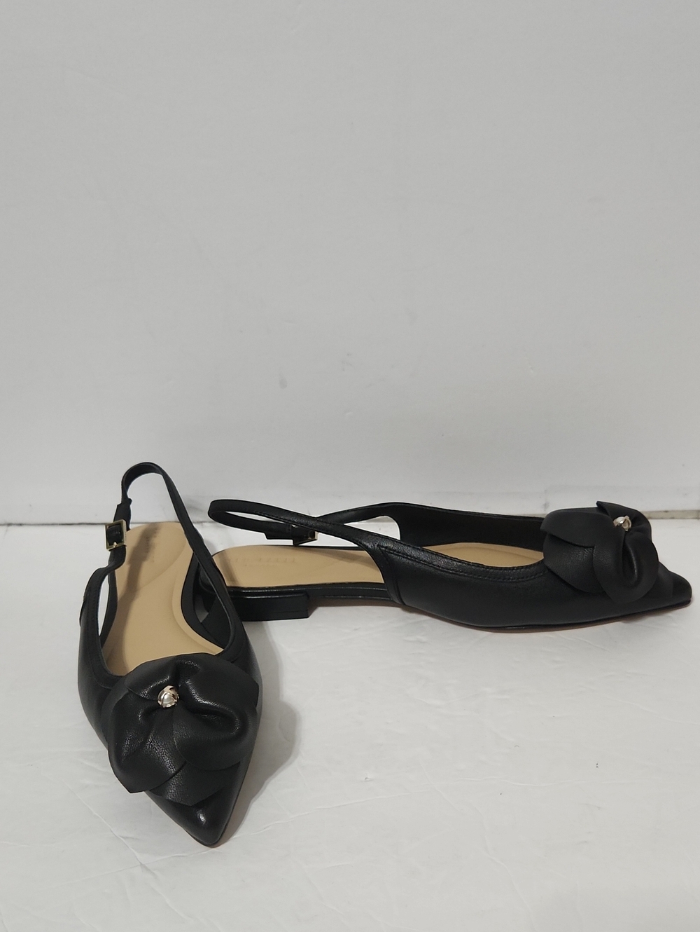 NWOB Ted Baker London Lili Rose Pointed Toe Slingbacks Flat. Size 6.5 - Picture 7 of 15